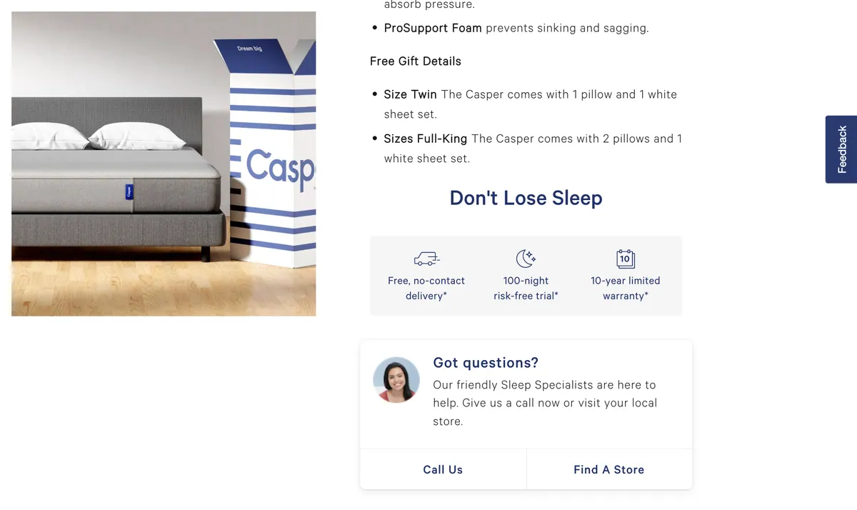 Example: Accessible Customer Contact Options