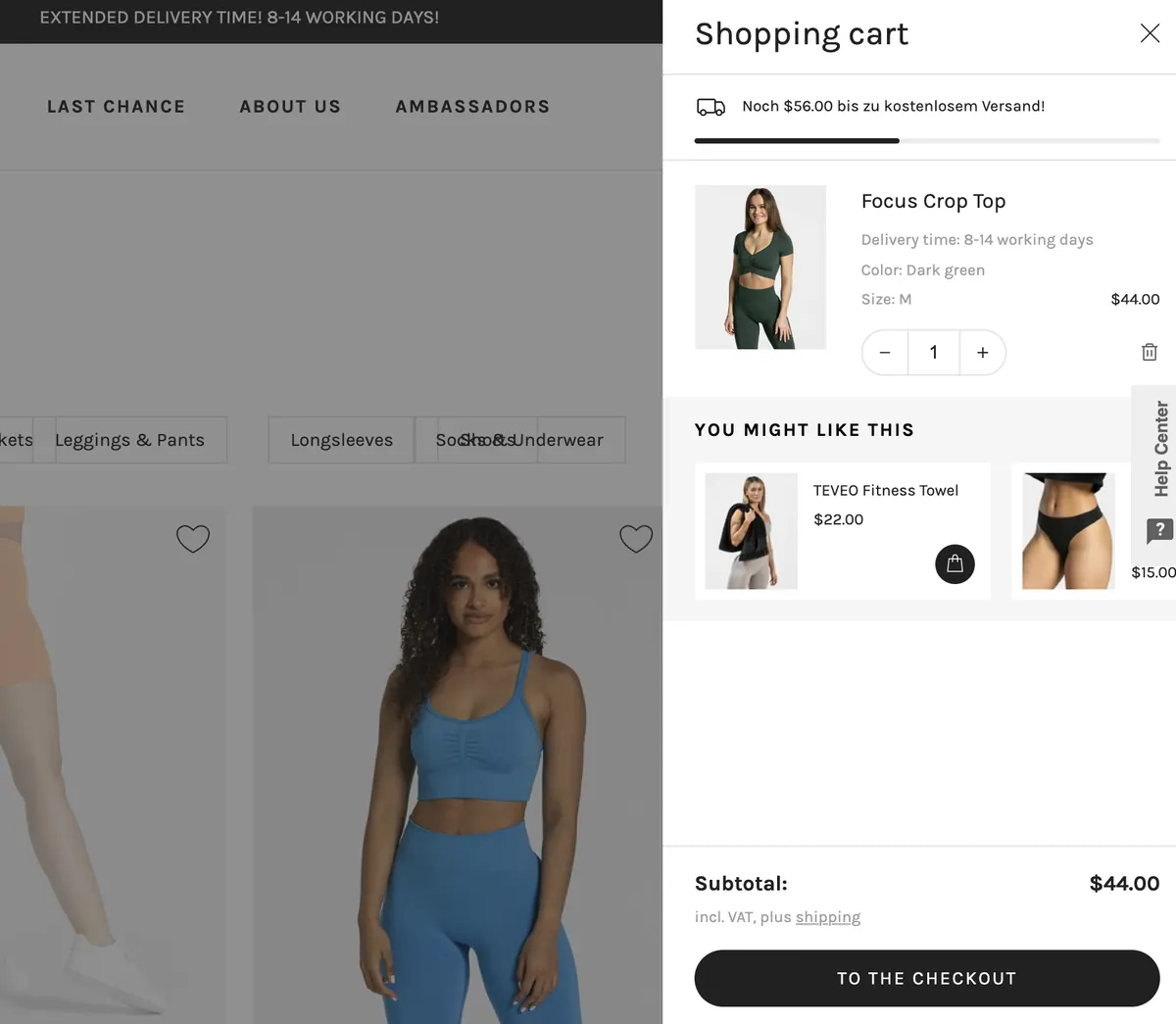 Example: Free Shipping Indicator