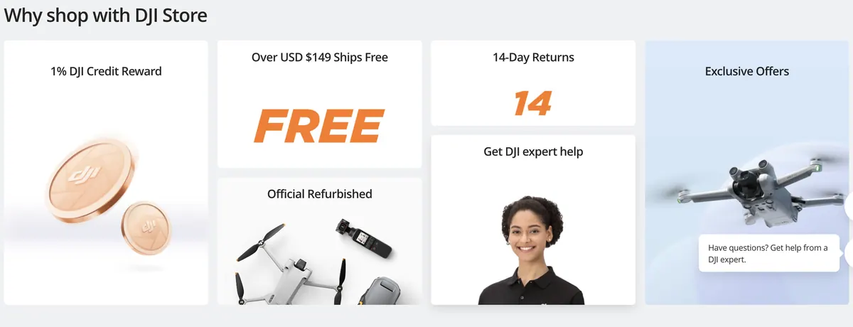 Example: Showcase Shopping Benefits